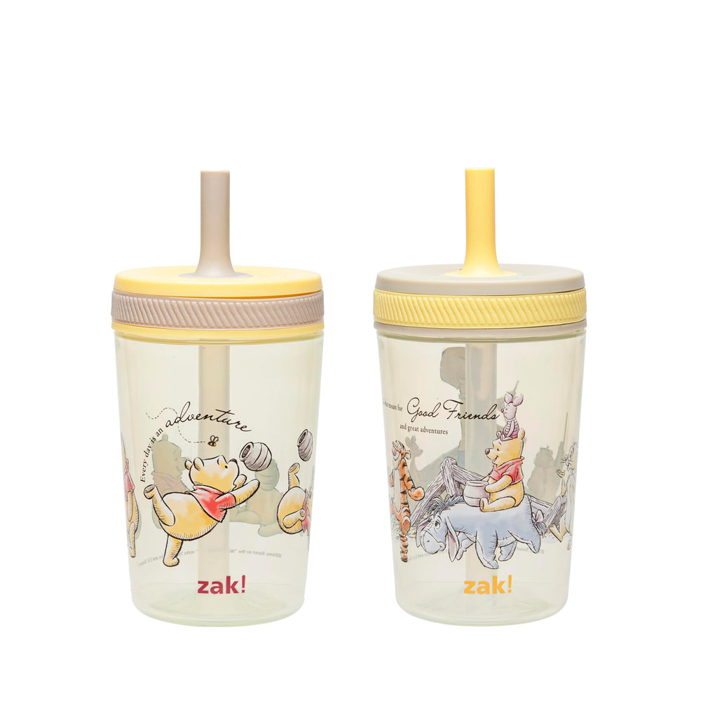 Zak Designs vaso frontal con Winnie the Pooh, diseño atractivo para motivar hidratación