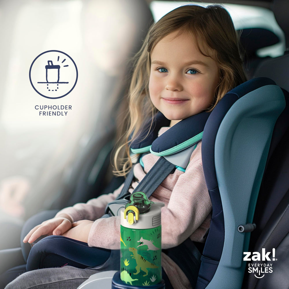 Zak Designs botella en mano de niño, ligera y de uso diario