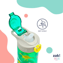 Zak Designs pajita removible lista para limpieza profunda y secado rápido