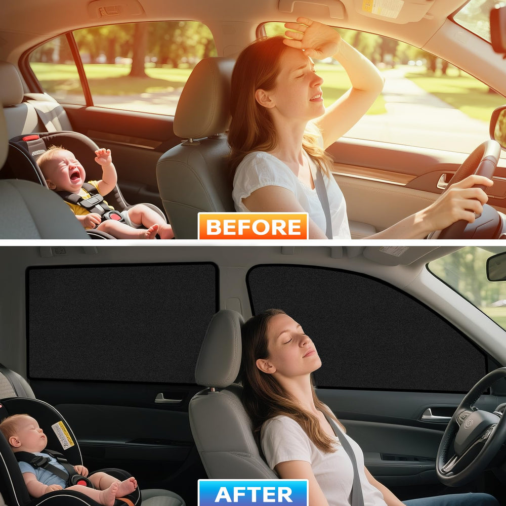 ZATOOTO uso familiar en coche para mayor privacidad y confort