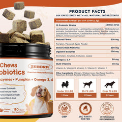 ZEBORA textura del masticable blando que facilita la masticación en perros mayores