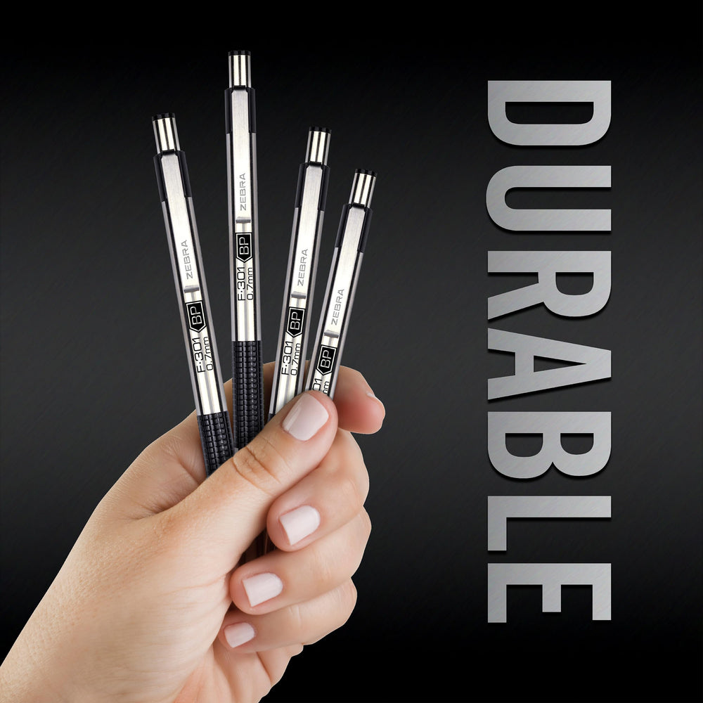 Zebra Pen detalle de la punta 0,7mm para trazos precisos