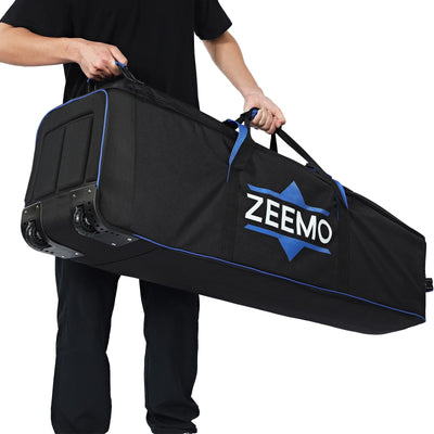 ZEEMO clear contact card holder for quick bag identification