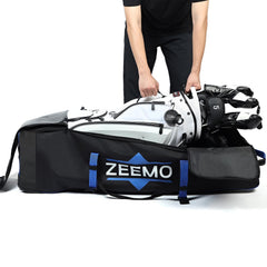 ZEEMO full-open zipper access for fast, hassle-free packing