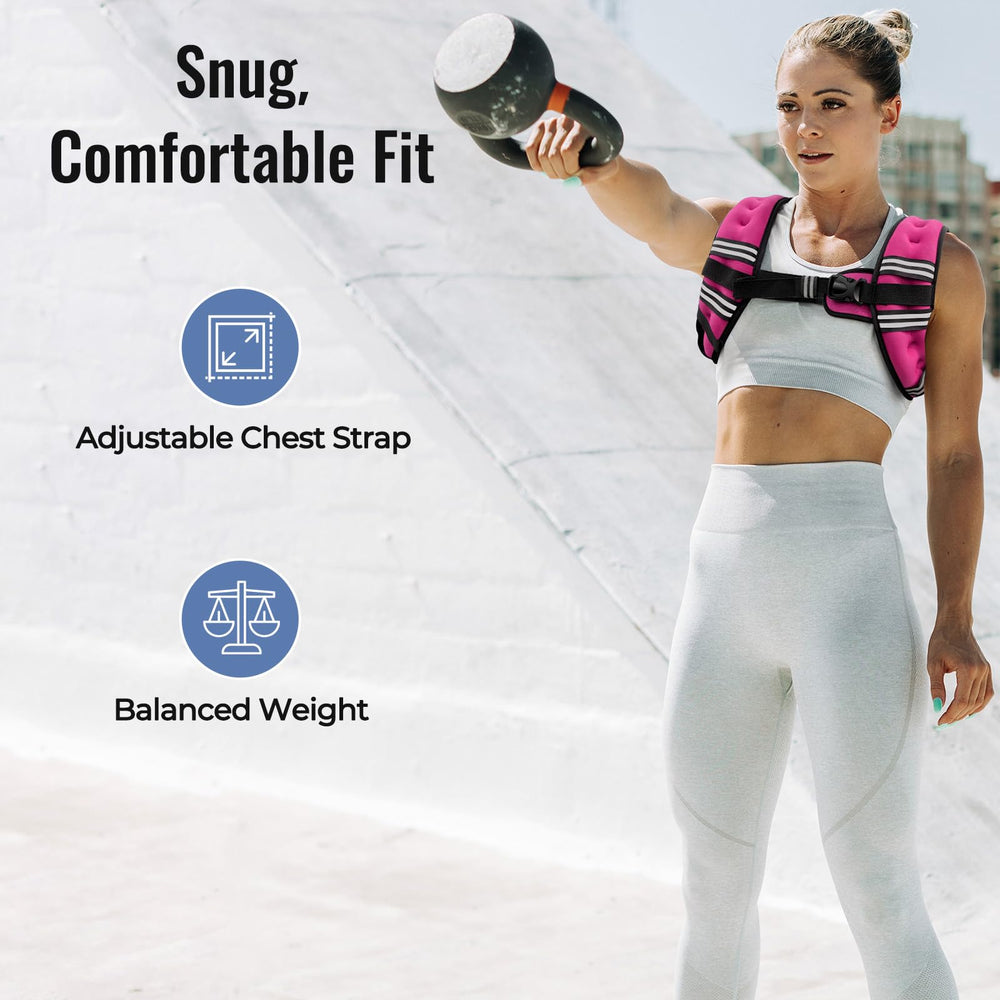 Zeerun vest adjustable buckle and elastic band for secure fit
