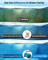 zeinunk mesh laundry bag with balls, convenient washable storage