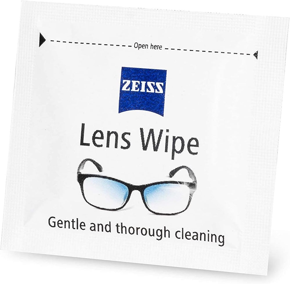 ZEISS limpieza de gafas en uso para acabado sin rayas