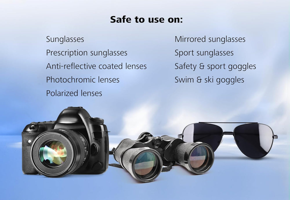 ZEISS paquete abierto mostrando varias toallitas listas para usar