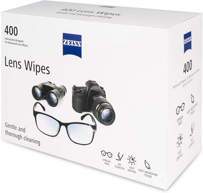 ZEISS toallita en mano muestra textura suave y limpieza segura
