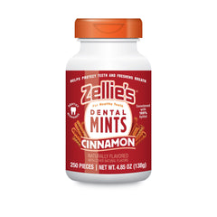 Zellie's envase frontal con mints de canela, práctico para llevar
