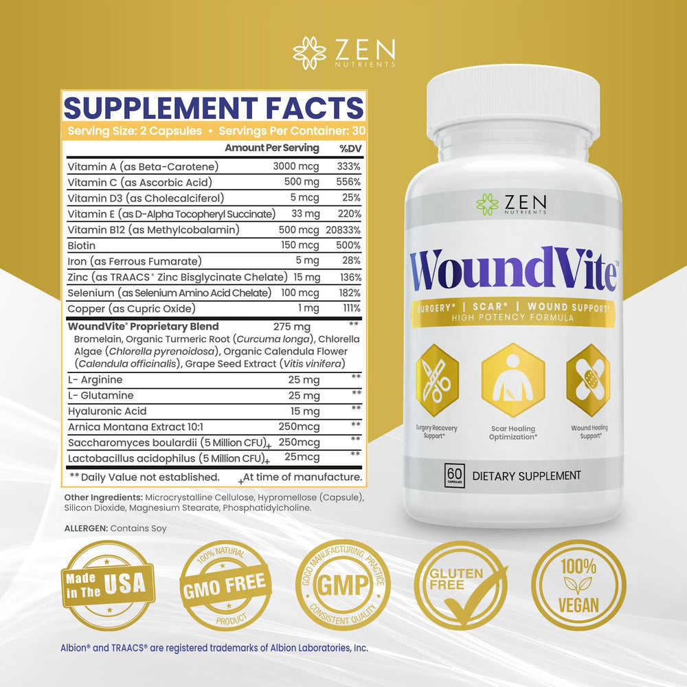 Zen Nutrients etiqueta con información nutricional visible, facilita elección informada