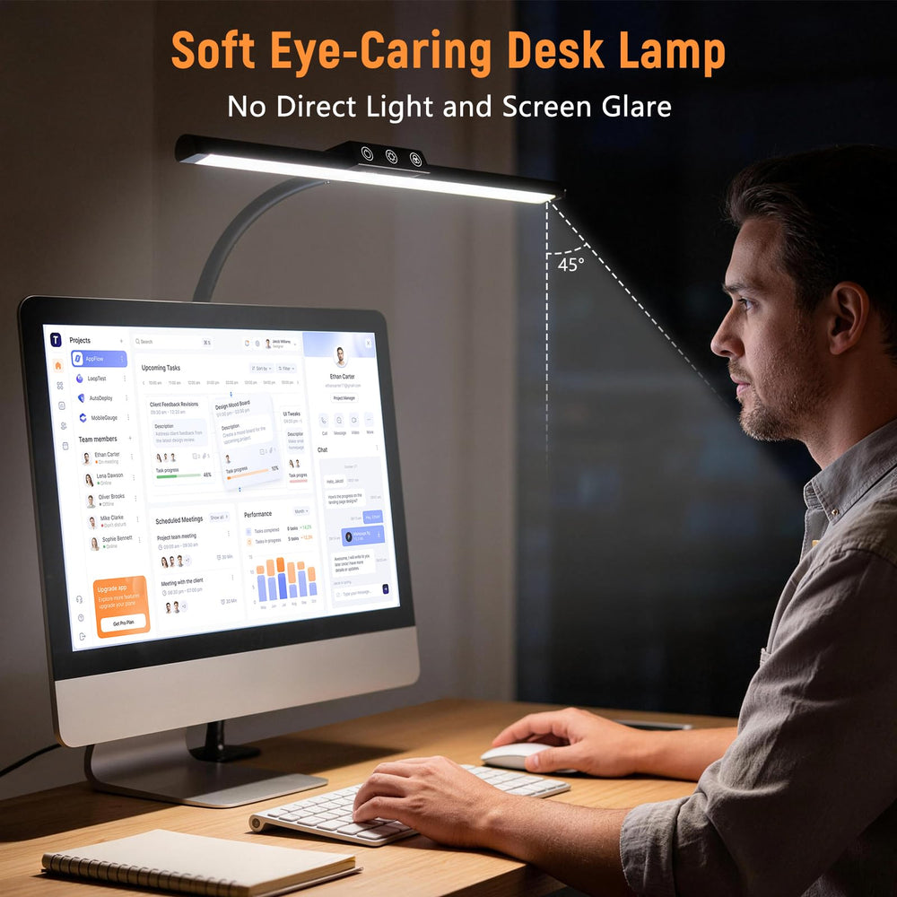 ZenBeam panel táctil en el cabezal para control de brillo y temperatura