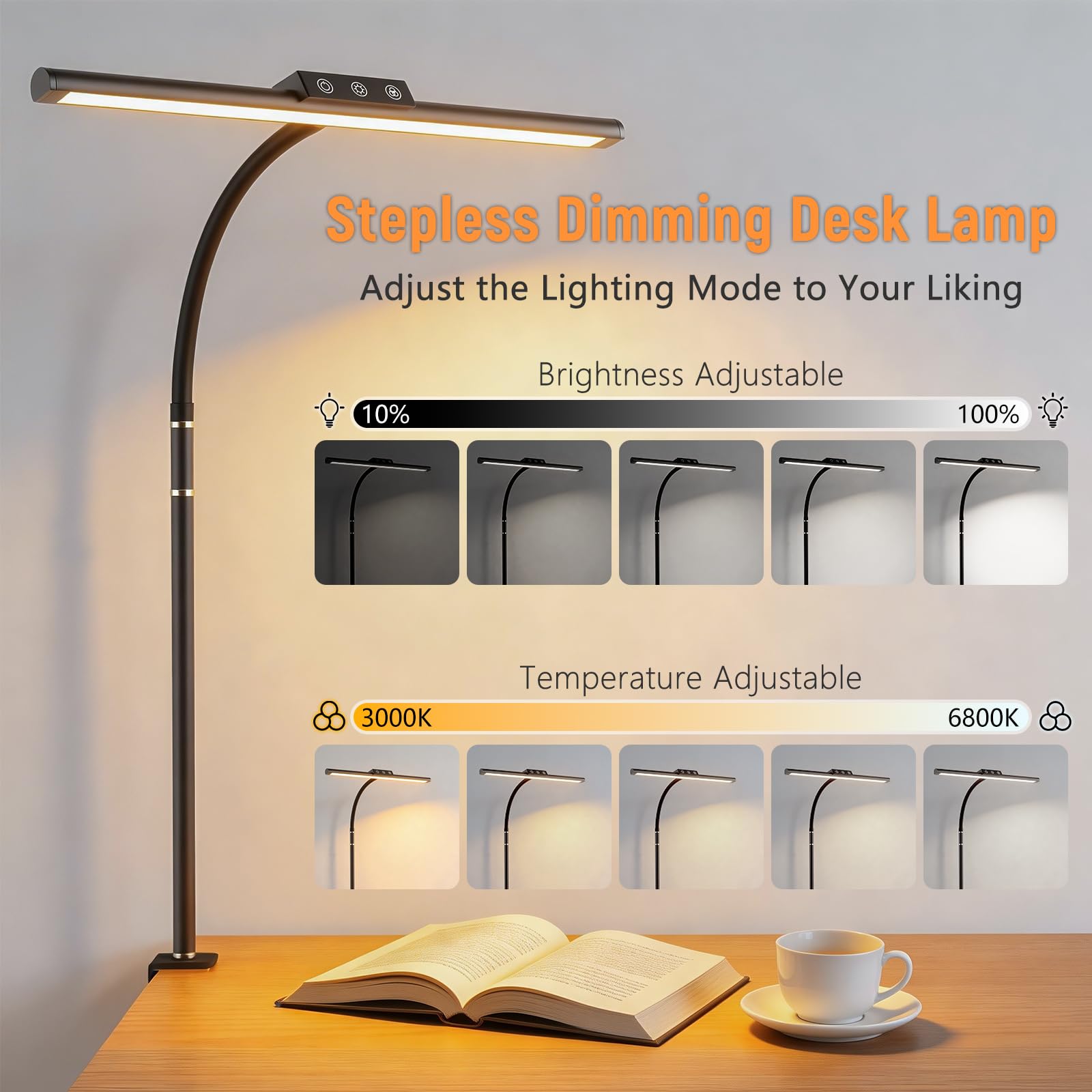 ZenBeam primer plano de la tira LED de 16.5 pulgadas que ilumina bien
