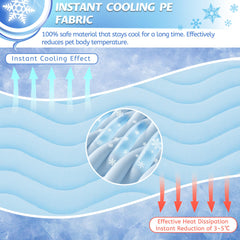 ZENGAOOU detalle del tejido cool-touch que proporciona frescor inmediato
