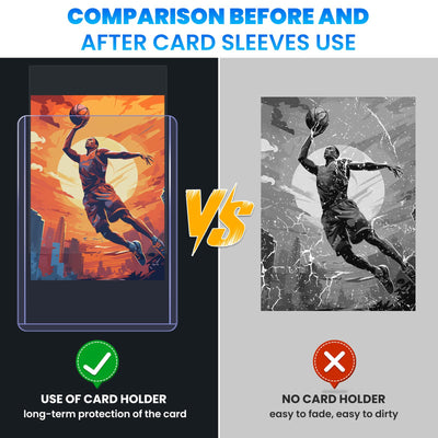 ZENOWICK cartas exhibidas protegidas por fundas, ideal para colecciones
