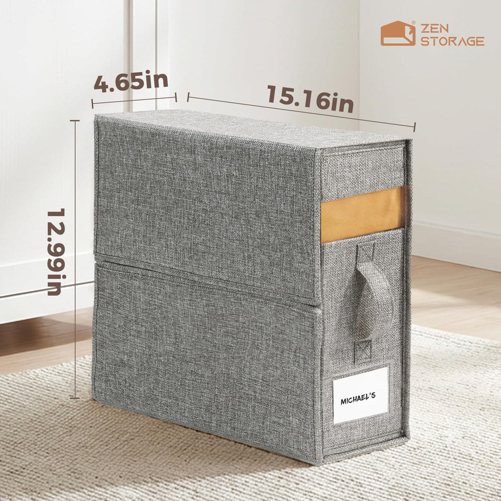ZenStorage ventana transparente y etiqueta, identificación rápida de juegos