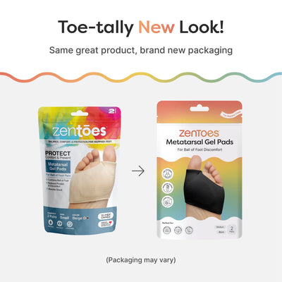 ZenToes en tacones demostrando perfil bajo y discreción