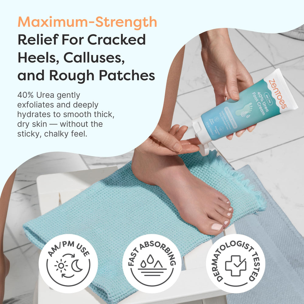 ZenToes envase 5 oz junto a regla para mostrar tamaño práctico