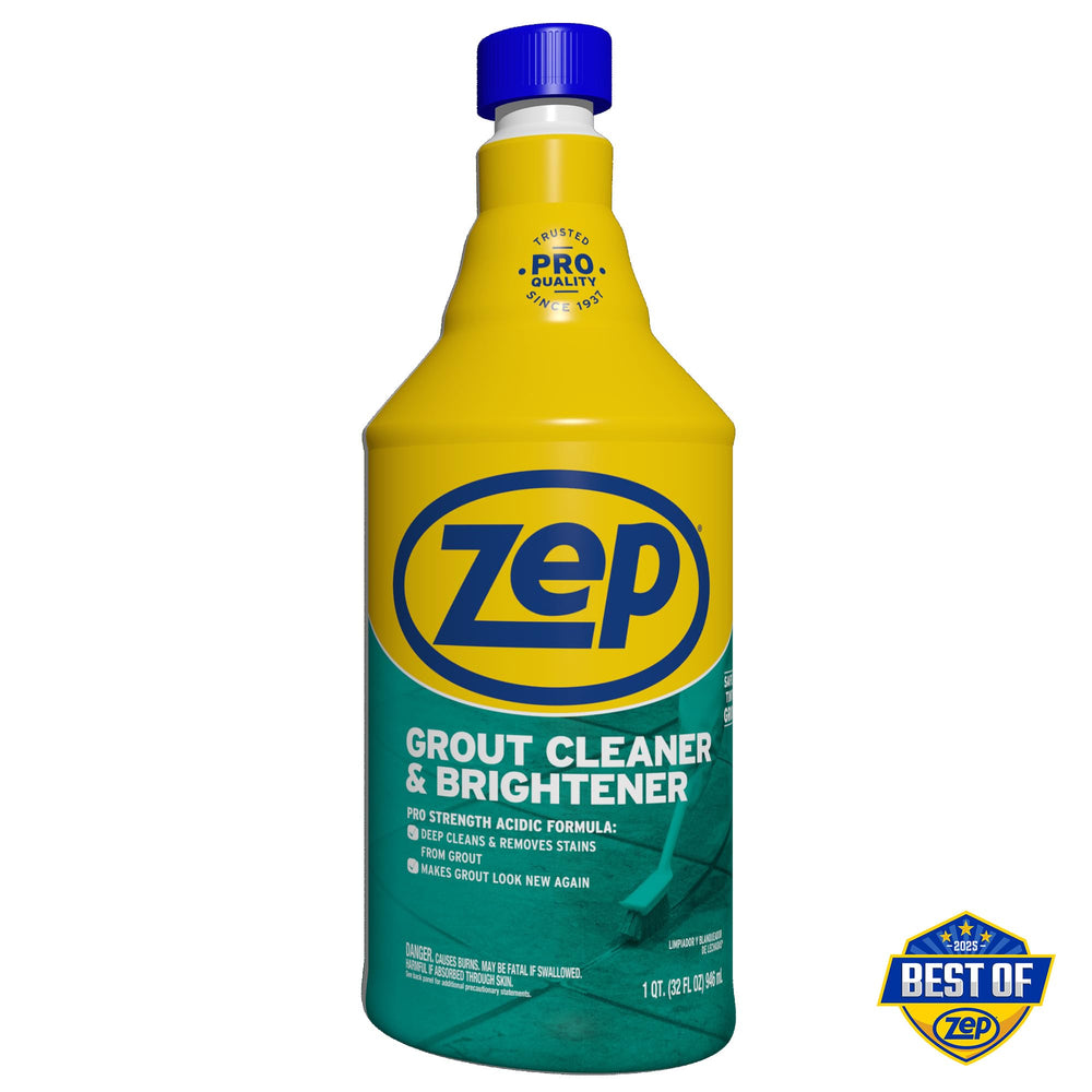Zep cepillo ergonómico detalle de cerdas para frotado efectivo