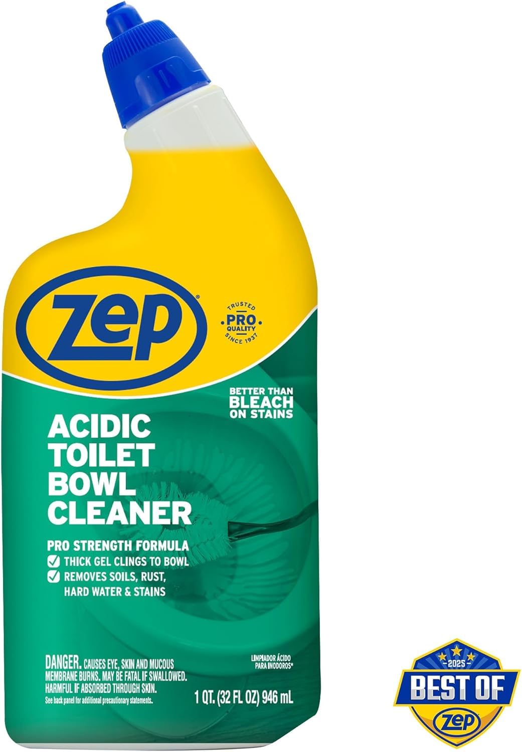 Zep boquilla con cuello angulado para aplicar bajo el borde con precisión