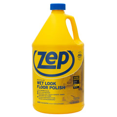 Zep galón frontal mostrando envase y facilidad de almacenamiento
