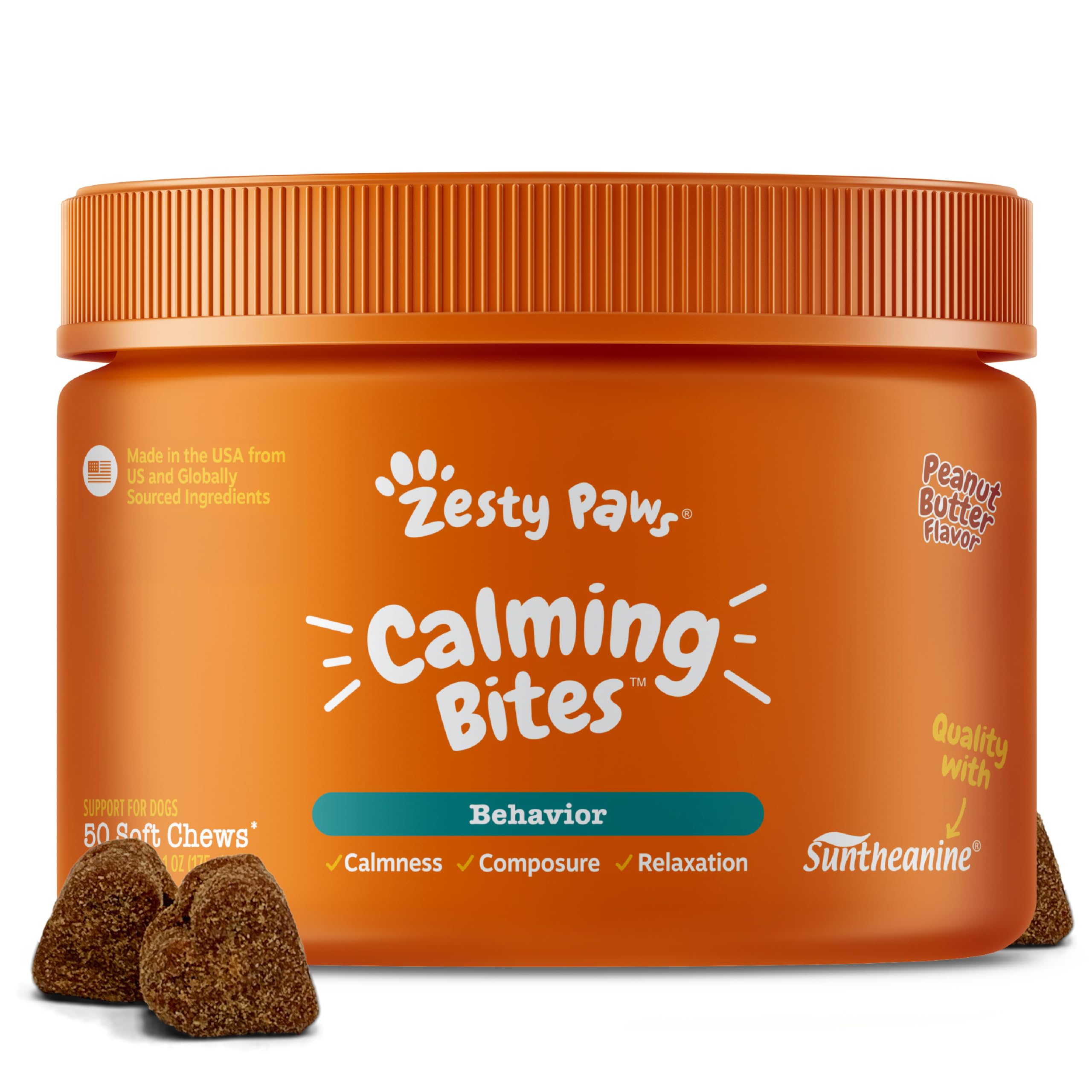 Zesty Paws frente del empaque mostrando la caja y beneficios claros