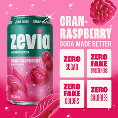 Zevia paquete de 24 latas ideal para eventos y almacenamiento práctico