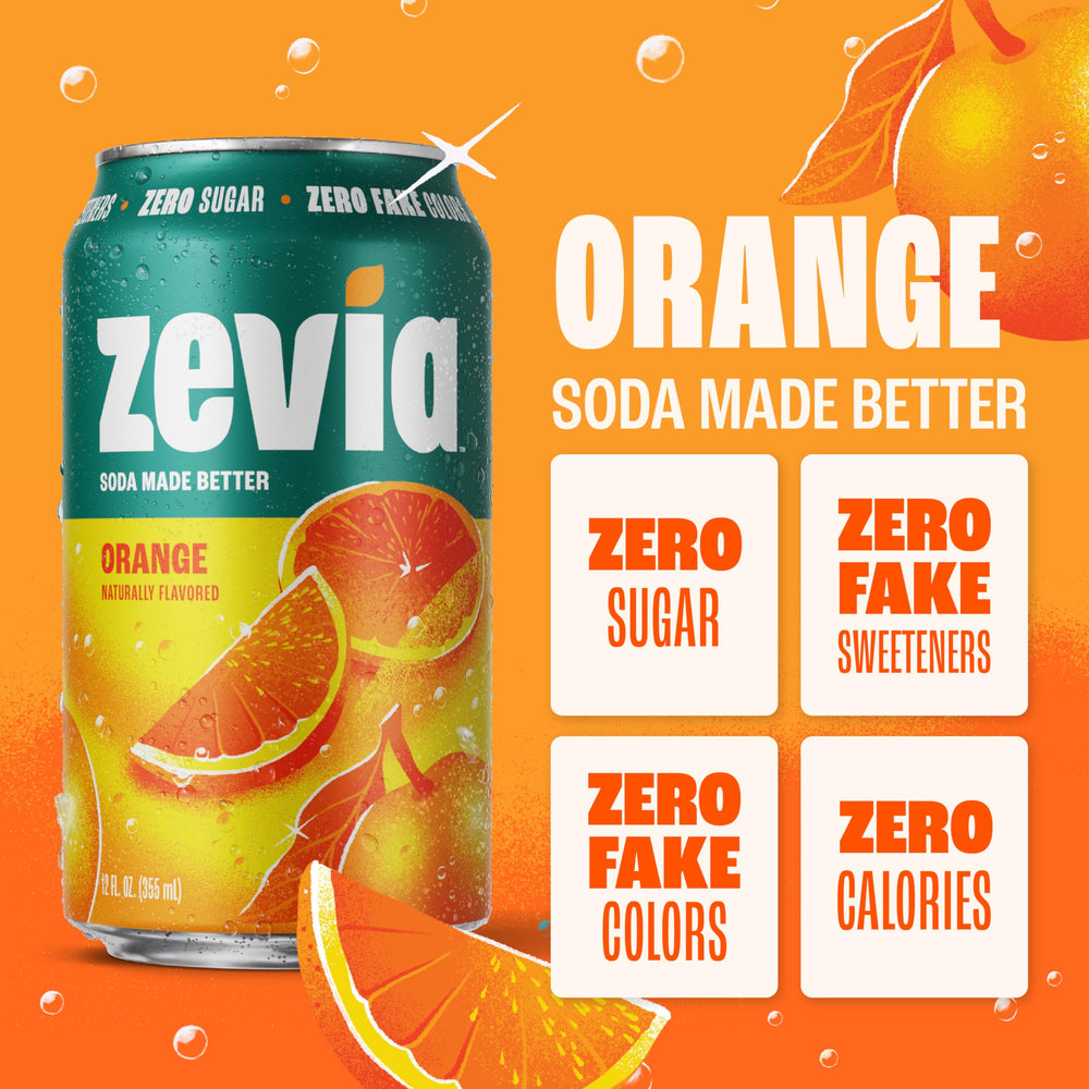 Zevia etiqueta enfocada con certificaciones y ventaja vegana