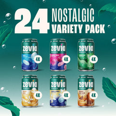 Zevia lata de Cola en primer plano destacando sabor clásico sin azúcar