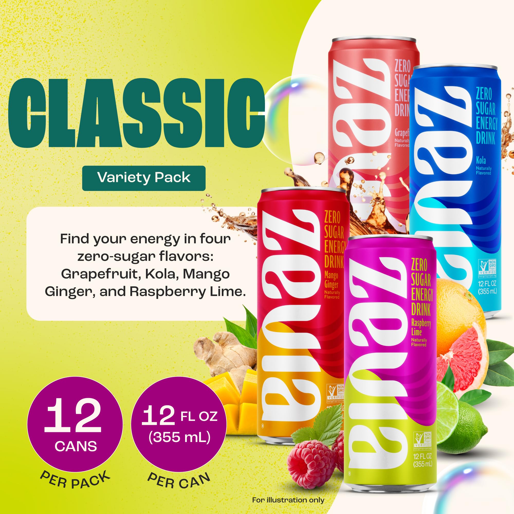 Zevia detalle de lata enfocando la textura metálica y etiqueta nítida