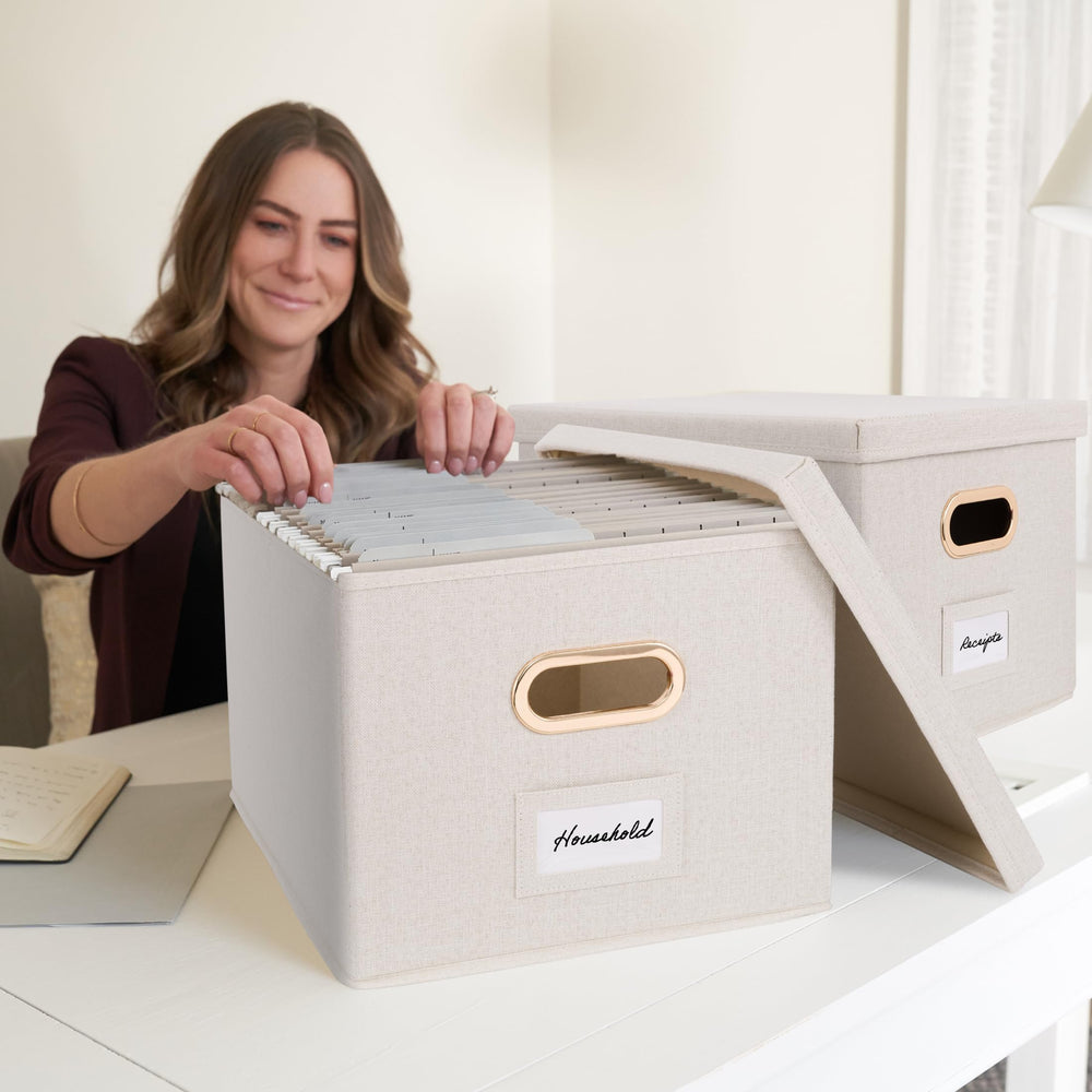 ZICOTO stacked boxes on shelf maximizing vertical space efficiency