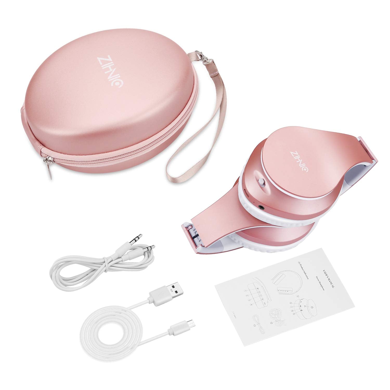 ZIHNIC auriculares sobre equipaje ideal para viajes y desplazamientos