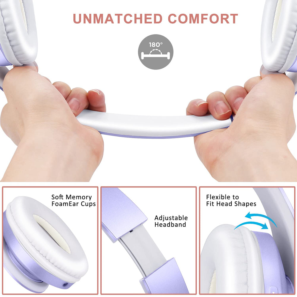 ZIHNIC close-up of soft memory-protein foam earcup for all-day comfort