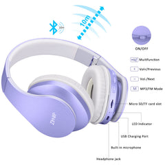 ZIHNIC headphones folded compact for travel and easy storage benefit