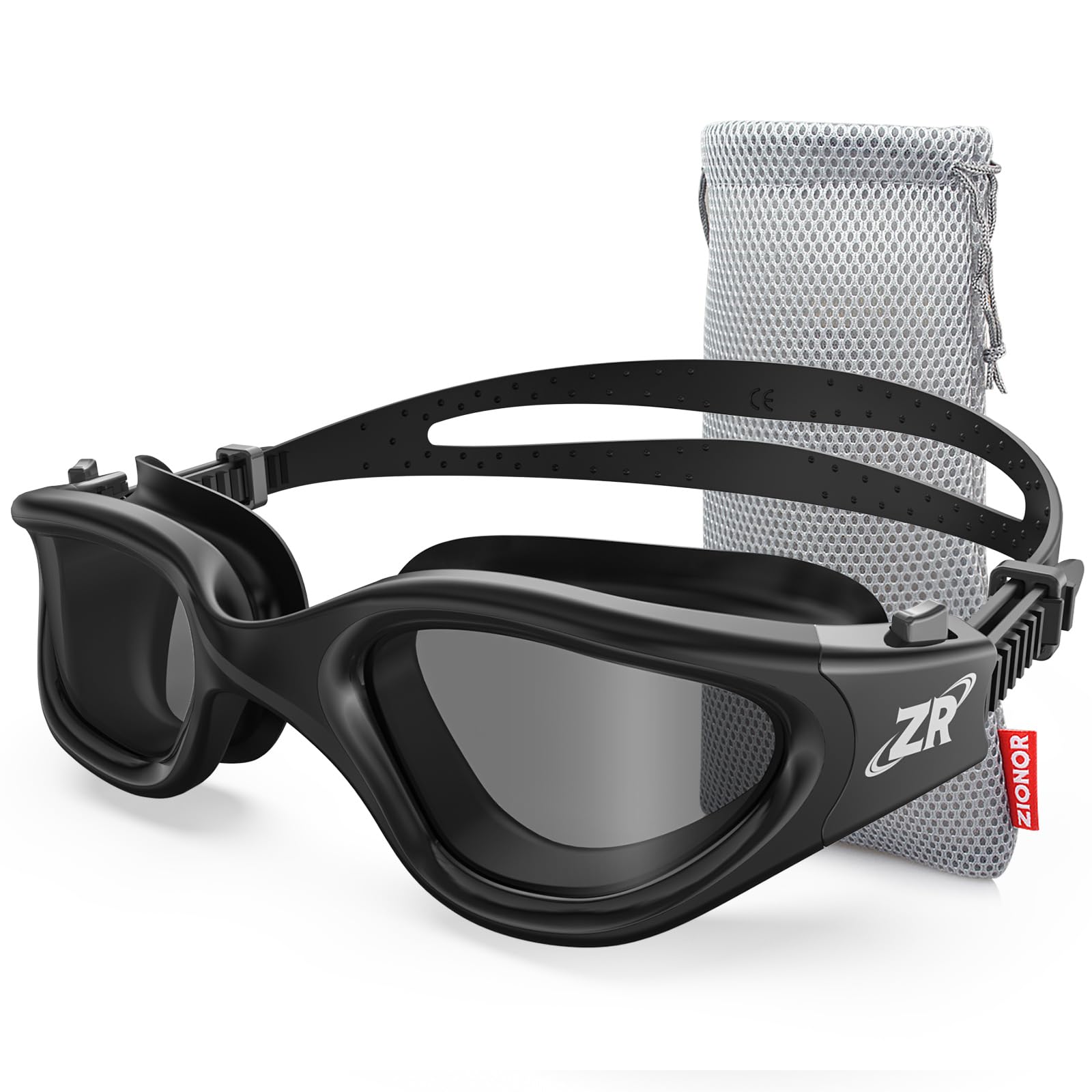 ZIONOR gafas frente frontal que muestra diseño y forma cómoda