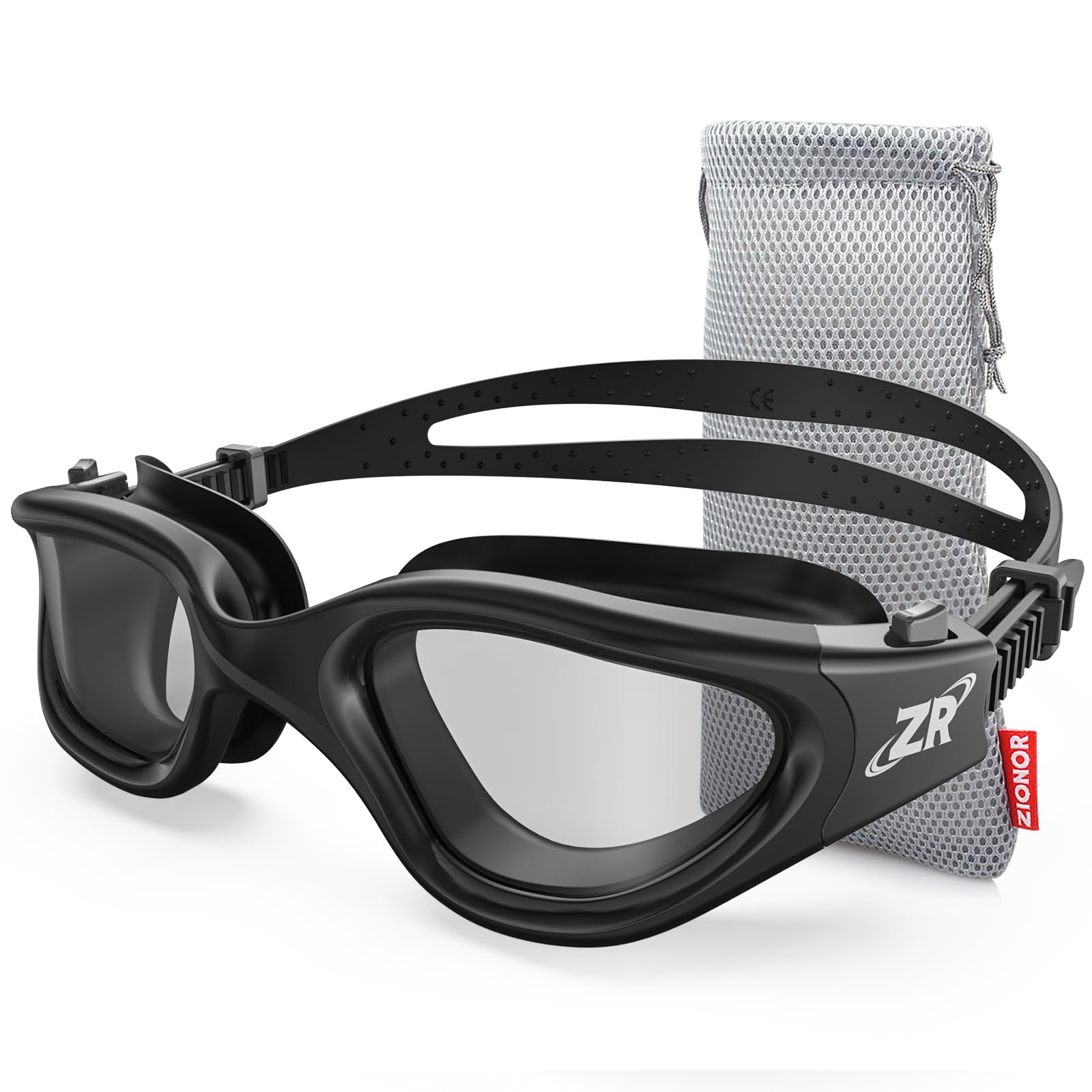 ZIONOR G1 front packaging showing goggles and key features for buyers