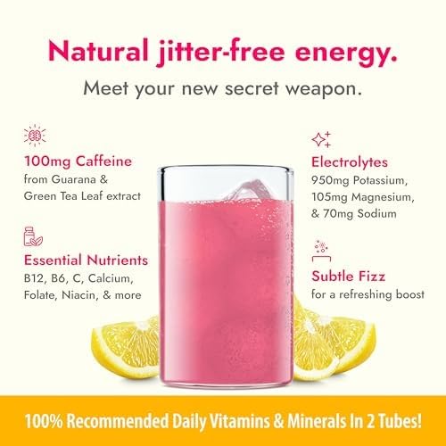 Botella con Zipfizz disolviéndose en agua fría, hidratación inmediata