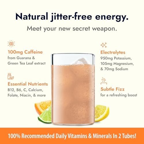 Zipfizz mixed drink in bottle with bubbles, Zipfizz refreshes and replenishes electrolytes