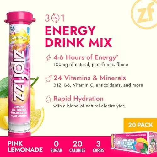 Polvo Zipfizz textura en primer plano, marca y mezcla fácil