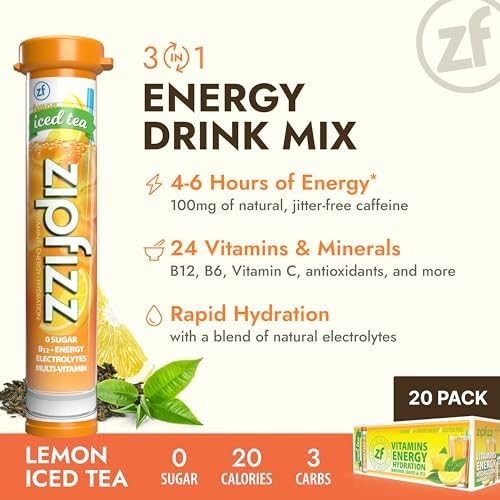 Zipfizz polvo en primer plano mostrando textura y solubilidad eficiente