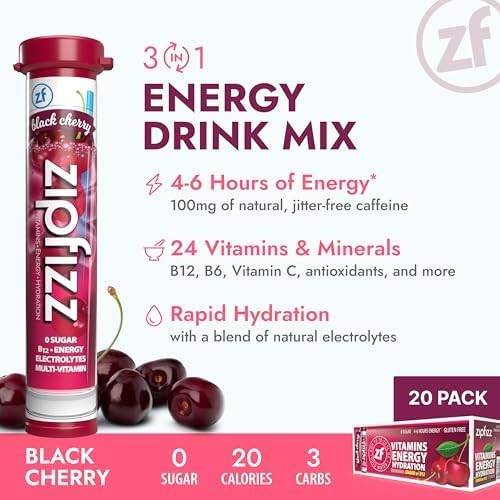 Zipfizz textura del polvo en primer plano mostrando finura y solubilidad