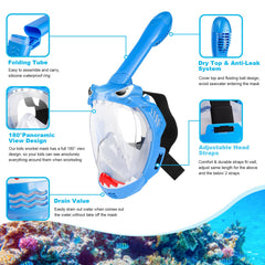 Zipoute Snorkel close-up del sello de silicona que evita filtraciones