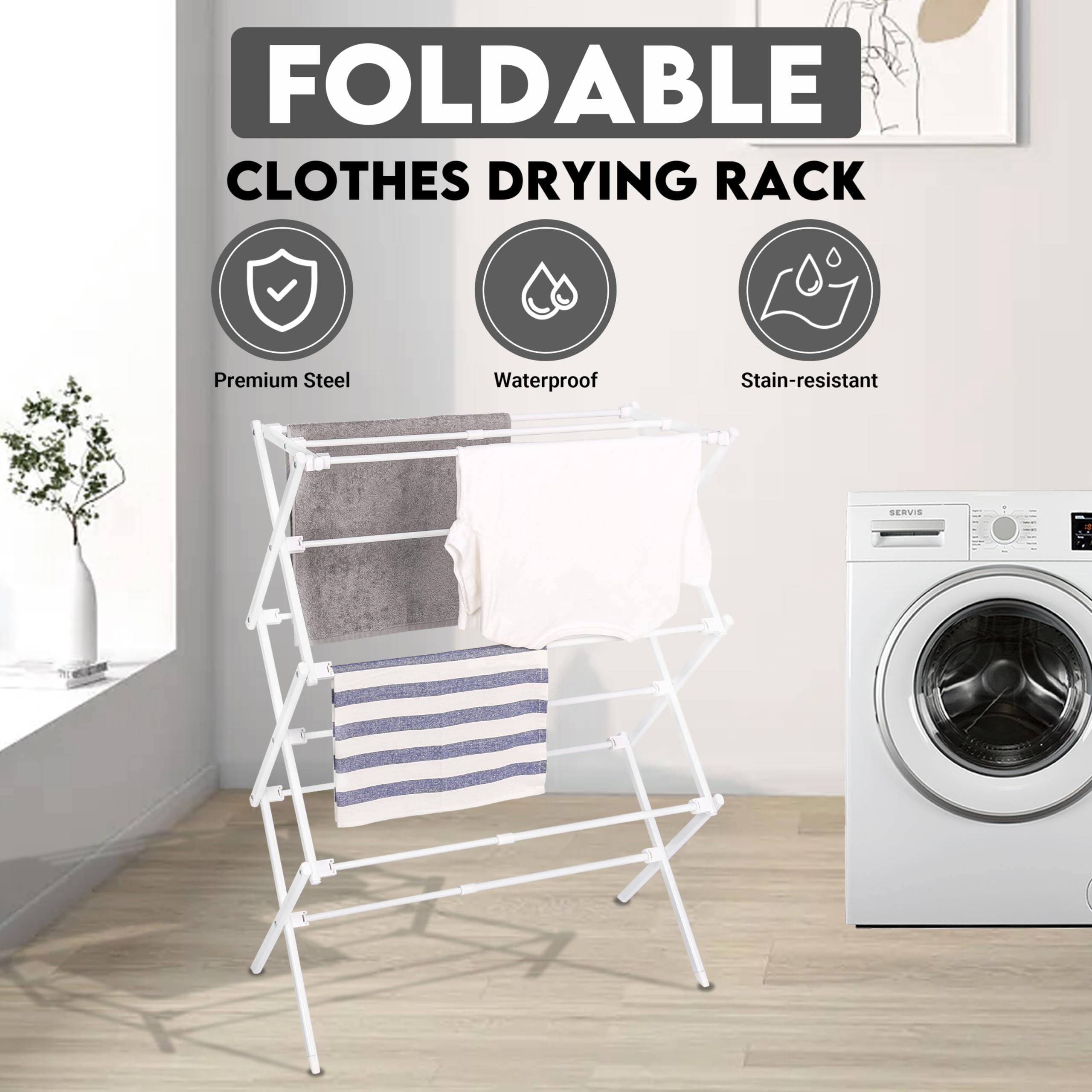 ZOES HOMEWARE detalle de material ABS resistente y anti-corrosión para mayor durabilidad