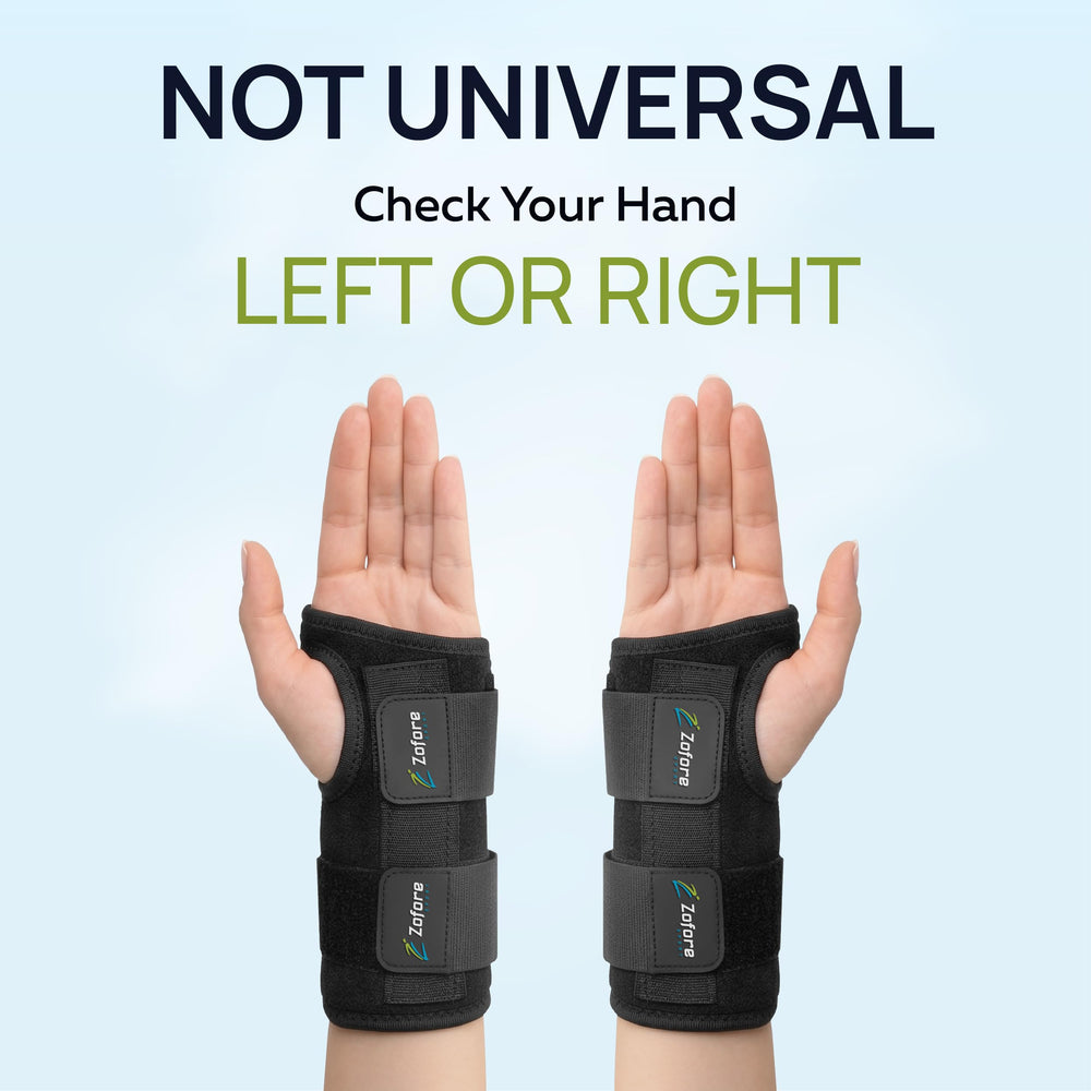 ZOFORE SPORT comparación de tamaño con una mano para confirmar ajuste L/XL