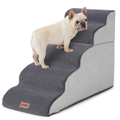 ZOMISIA front view 5-step stairs showing stable access and comfort