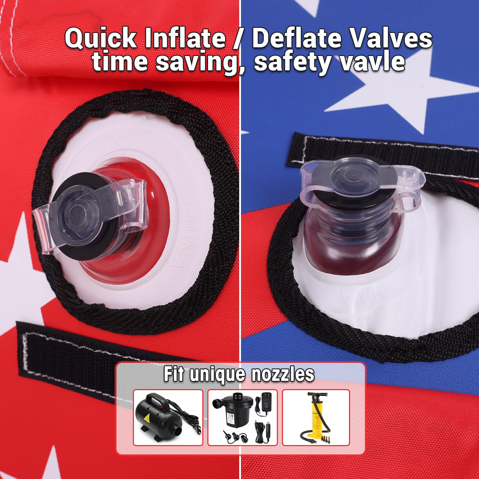 ZOOMBROS tow point showing front and back hooks for versatile towing