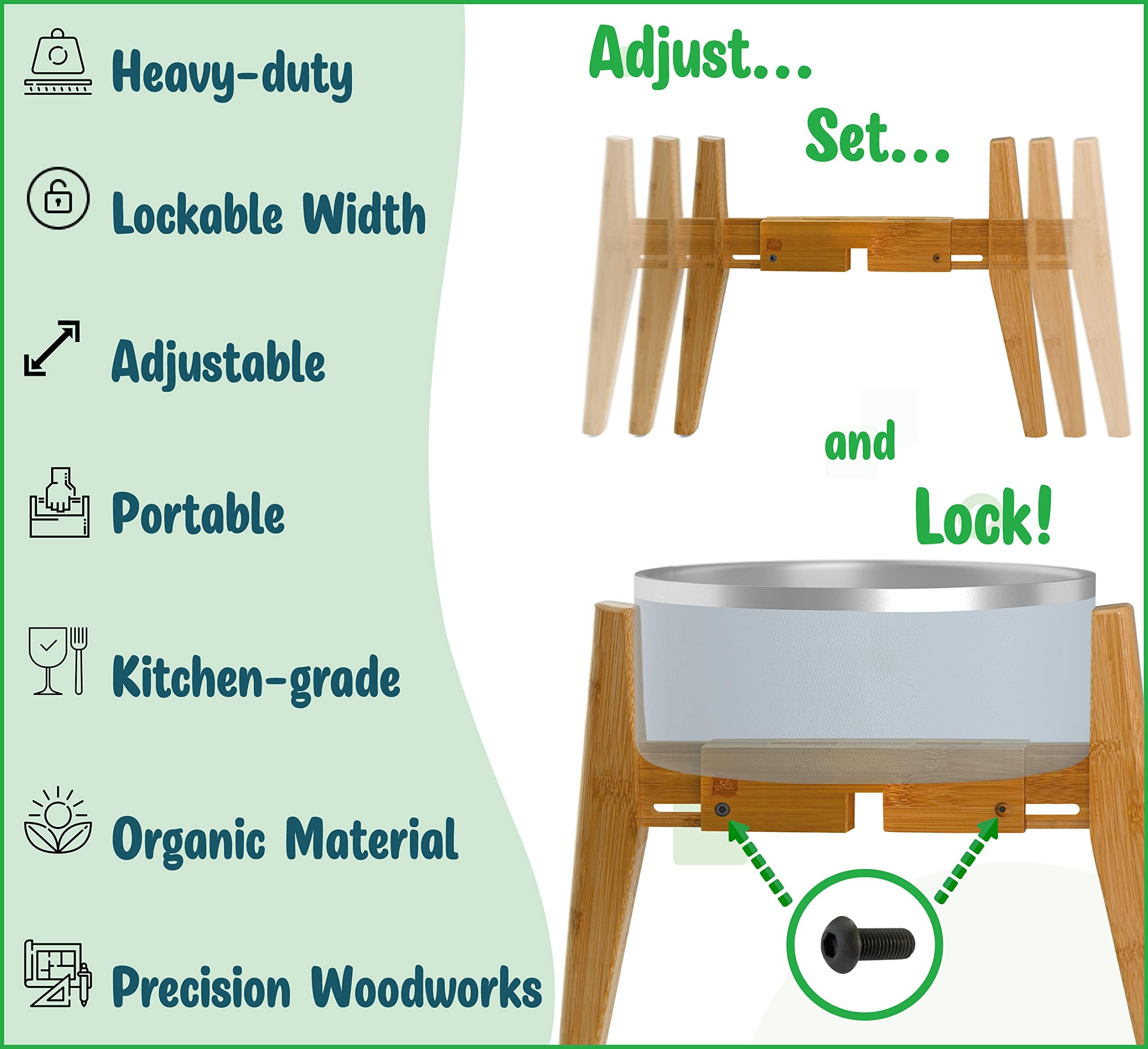 ZPirates soporte junto a cinta métrica para comprobar medidas exactas