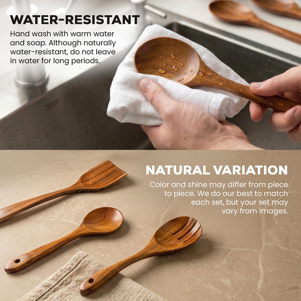 Zulay Kitchen handle detail with hanging hole, offers tidy storage