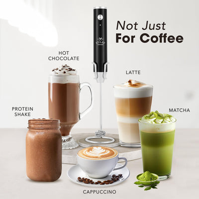 Zulay Kitchen espuma cremosa en cappuccino lista para servir