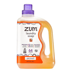 Zum botella frontal con diseño y volumen claro, transmite limpieza eficiente